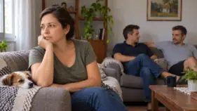 Meu marido diz que eu posso sair de casa, mas o irmão dele fica